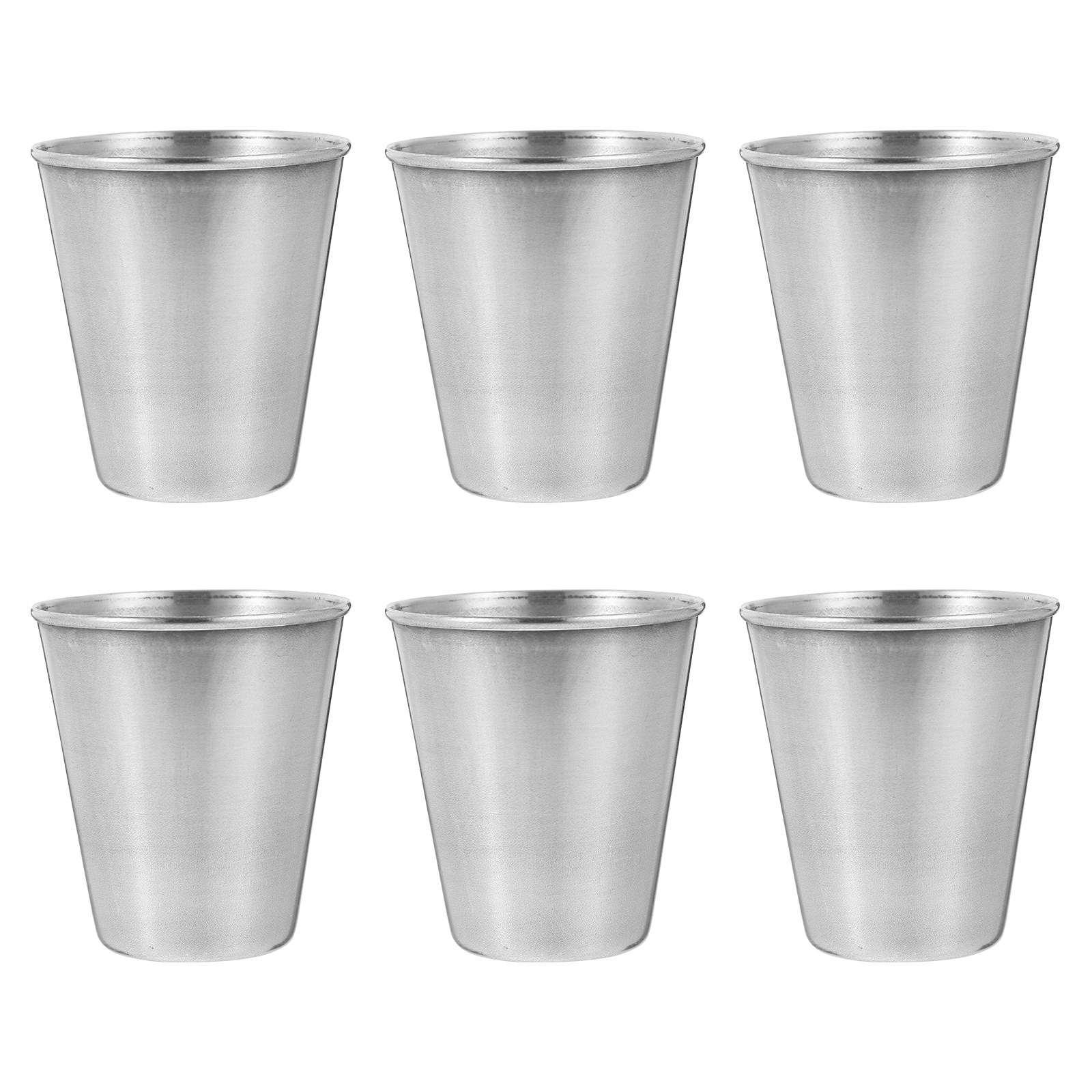 6Pcs Stainless Steel Shot Glas - đánh giá và giá Home Bar Set