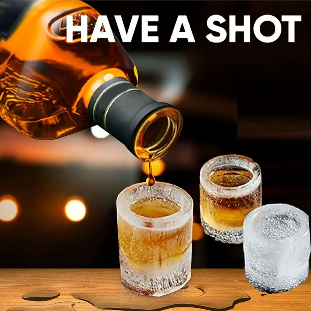 4 Cup Shape Silicone Ice Cube  - đánh giá và giá Ice Mold Sphere