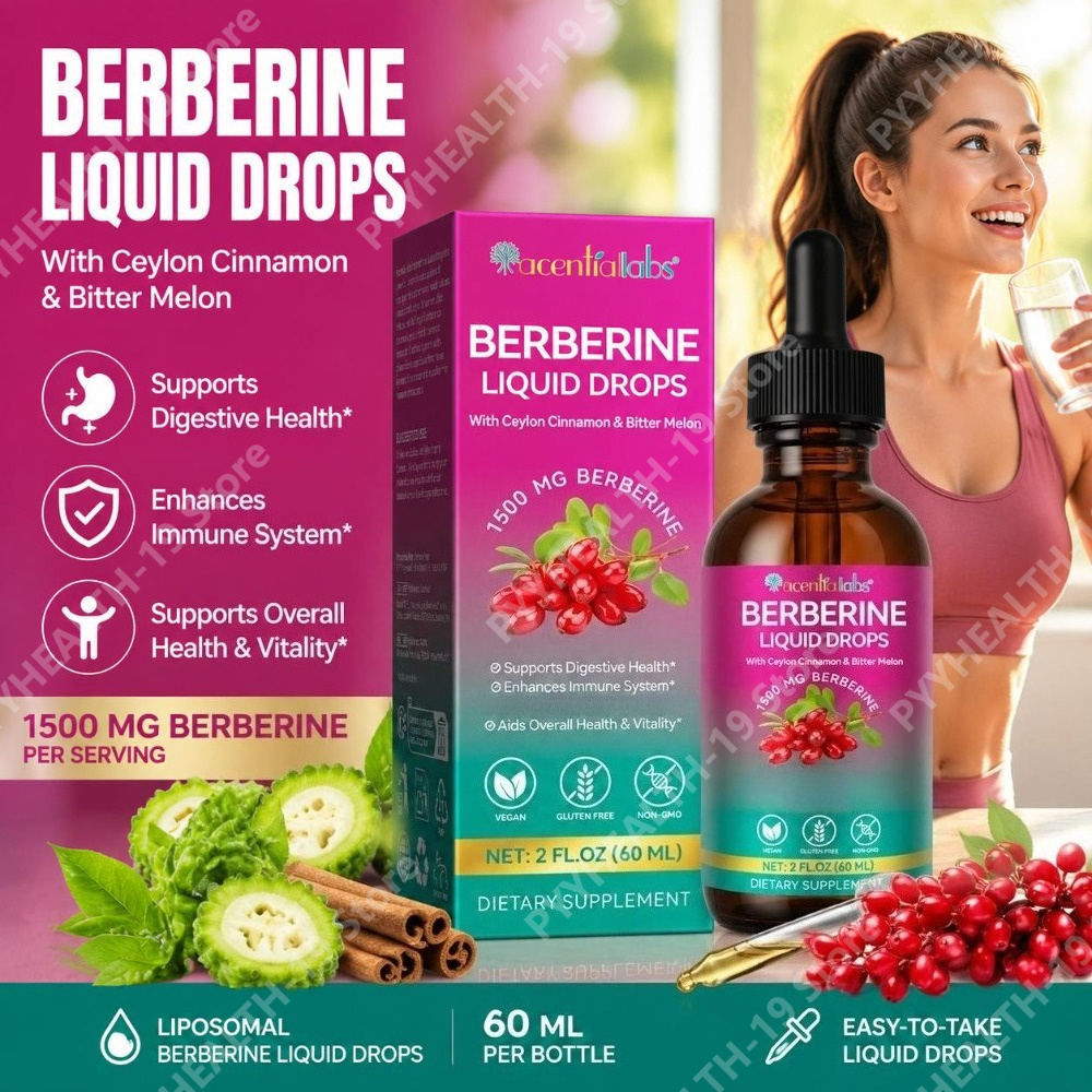 Acentiallabs Berberine Liquid  - đánh giá và giá Bitters Bottle Set